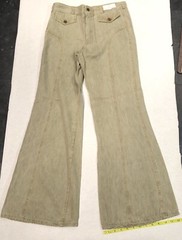 Olive Rappers Slingshot (12”) Bell Bottom Pants/Jeans W32 L31.5 Vintage