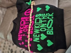 Vintage NKOTB Sweater Kid’s 90s Neon New Kids On The Block