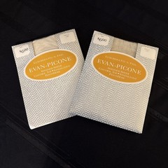 Evan Picone Shimmer Sheer Control Top Pantyhose VANILLA Med VTG 9652 Sandalfoot