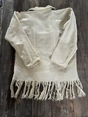 Vintage Hand Woven Guatemalan Beaded Top Small- Med Boho Aztec Southwestern VTG