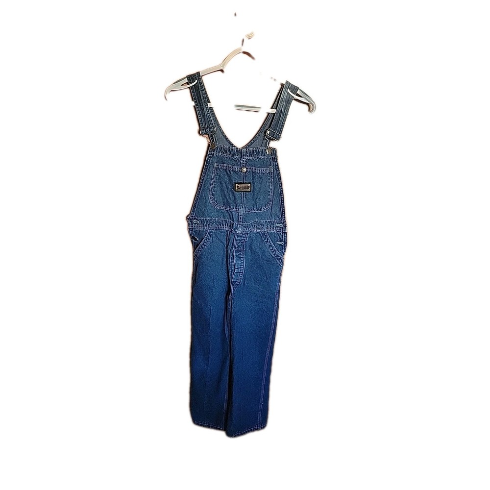 Vintage Washington Dee Cee Sanforized Denim Overalls Washington Strap Sz 14 READ