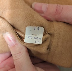 Livingston’s 100% Imported Camel Hair Coat Camel Size 16