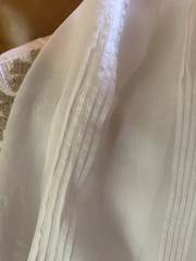 Antique Victorian Organza Skirt