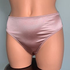NEW Glossy Secret Stretch Satin XL 8 Classic Bikini Panties SILKY!! 2nd Skin