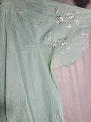 Vintage Charmode Nightgown Size 40-42 Long with Short Sleeves Mint