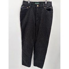 Vintage 90s Lauren Jeans Co Ralph Lauren Black High Rise Mom Jeans