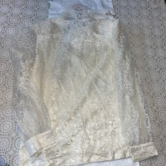 Vintage Ivory Lace Blouse Jacqueline Ferrar 1980s Victorian Size 14 Romantic