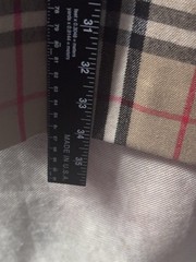 Vintage Burberrys Made In Scotland Nova Check Wool Wrap Kilt Skirt Buckles 14