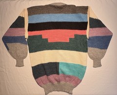 Vintage 80’s Novelty Peru Wool Pull Over Sweater