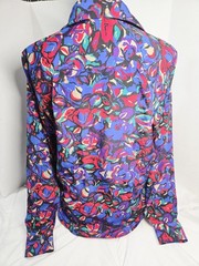 Vtg 90’s Worthington Boho Preppy M Button Down Career Retro Fringe Fairy Cottage