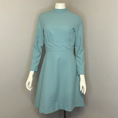 Vintage Trends by Jerrie Lurie Blue Dress