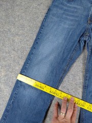 Y2K Lauren Jeans Co Ralph Lauren Jeans Capris Womens Size 4 30×22 Med Wash Blue