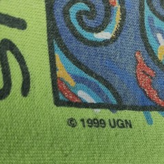 vintage 90s y2k alligator crawfish new orleans baby tee youth m *FITS XS/S*