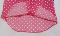 VTG 3 Womens Land’n Sea Pnk Grn Blu Polka Dot Sz M Polo Shirts Short Sleeve USA