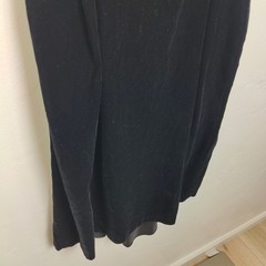 Vintage 1950s Womens Dress Small Black Velvet Sweetheart Bow Glamour