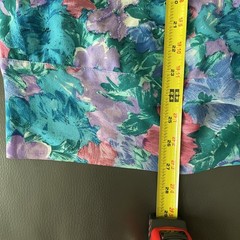VTG Diane Freis 100% Silk Set of 2 Top & Skirt Vibrant Multicolor Beads Sequins