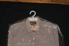 Women’s Kenny Rogers Karman Long Sleeve Western Wear Shirt Brown Size 36 NWT