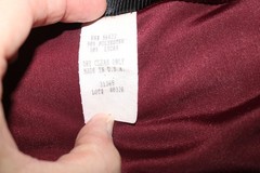 Betsy’s Things maroon velvet Vintage dress size 8