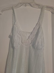Dixie Belle Nylon Seafoam Green Full Length Nightgown Size S