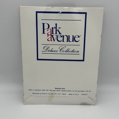 Vintage Park Avenue Deluxe Collection Control Top Pantyhose Black Size D Long