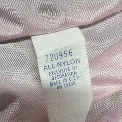 Gilead Nightgown Women Medium Pink Nylon Lace Bodice Sleeves USA Made