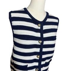 JOIE Old Money Sleeveless Cardigan vest Size Medium