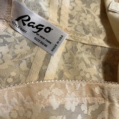 Rago of New York Lace Shaper Girdle w/Garters Style 6207 NWOT~Vntge Size 8X/46