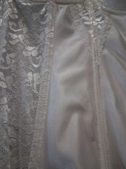 Adonna White CORSELETTE 4 Garters Girdle 36 C, Rare