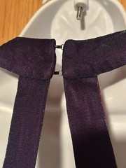 Vintage Y2K Iridescent Purple And Green Metallic Maurice’s Halter Formal Dress