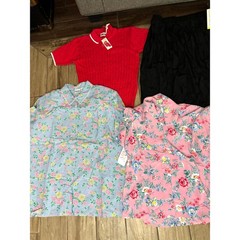 Vintage Women’s Blouse Lot Floral Cottagecore 80s 90s Mixed Brands NWT 11 Pc