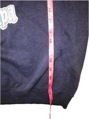 Hanes Sweatshirt Women’s L Navy I Love Grandpa Bear DE Vintage 1979