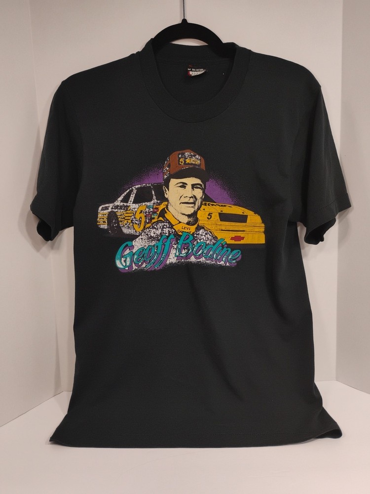 VTG Nascar Geoff Bodine Men’s Sz M T-shirt Single Stitch Made In USA Tag Shirt