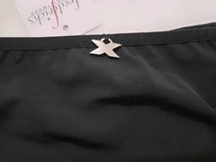 Fredericks of Hollywood Sexy Black Side Tie Panties Style 3339 Lg Modern Vintage