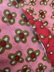 VTG 1960’s Jumpsuit Mod Culotte Psychedelic Handmade Medium LG Green