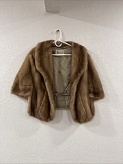 Gruidl Furs Minneapolis Women’s Fur Coat Short Sleeve , No Size EST Sm-med