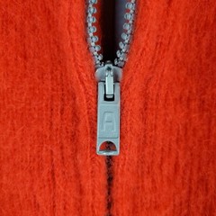 SPELANA IRELAND Rare VTG Longhair Spelsau Wool Jacket Coat Womens Size Large Red
