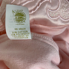 Vintage Union Made Nightgown Women Sz S Robe House Gown Housecoat Open Front USA