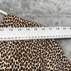 Vtg 80s Body English Dress Size 4 Animal Print Knee Length Party Event USA Made