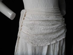 Fredericks of Hollywood VTG 70’s Rare Very Pretty Cream Color Nylon Lace Dress M