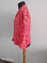 Vintage 100% Silk Women’s Jacket Blazer L, UK 14, US 12