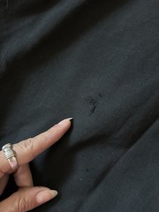 1880s Victorian Antique Black Mourning Gabardine Long Skirt Womens XXXS 20in