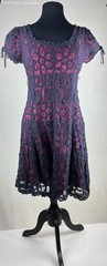 Vintage Betsey Johnson Battenburg Lace Dress Women’s 8 (See Description)