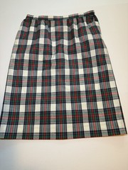VTG 1980s Pendleton Country Sophisticates plaid skirt. No size tag SEE MEASURE