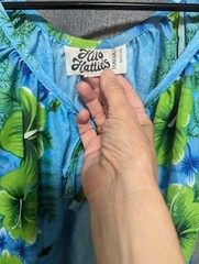 Vintage Hilo Hattie Hawaiin Floral Maxi