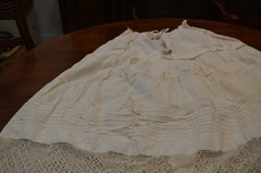 Vintage Ladies Petticoat Found in a Trunk Ecru 8″ in H/ Crochet Heirloom 1800’s