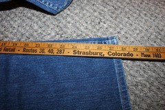 Riders Relaxed Fit Women’s Blue Denim Jeans Size 14P Petite 27″ Inseam Cotton