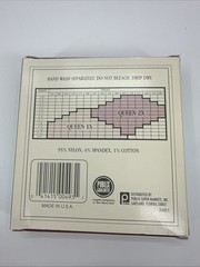 Vintage Women’s Pantyhose Publix Reinforced Toe Size Queen 2x 117