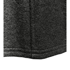 $376 GEIGER Boiled Wool Black Pencil Skirt | 42 EU (12 US) | New! Vintage!