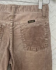 Vintage 1980’s Brown Student Wrangler Corduroy Pants Tag Size 28 x 30 Cords