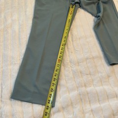 Vintage Haband Women’s Petite Medium 2 Pc Pants & Shirt Set Sage Green Floral